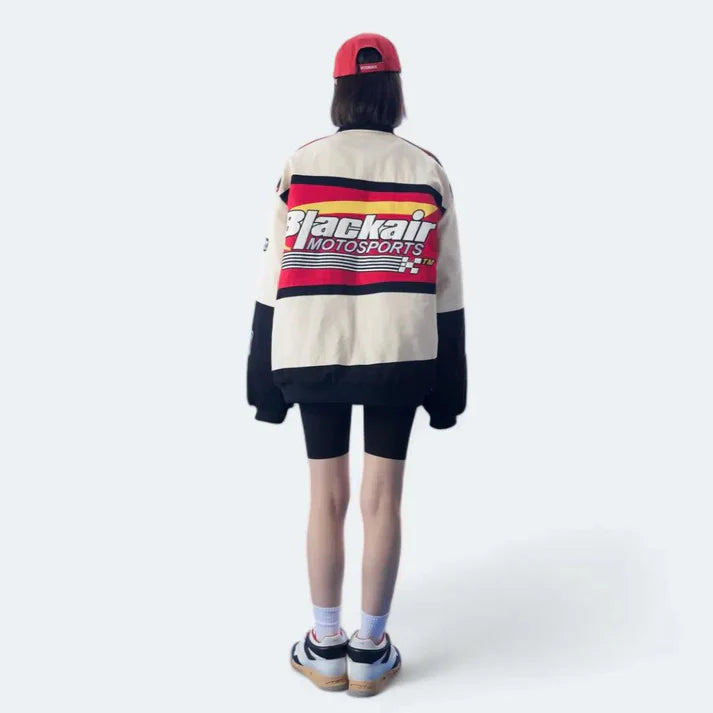 Black Air Motorsport Racing Jacket Red