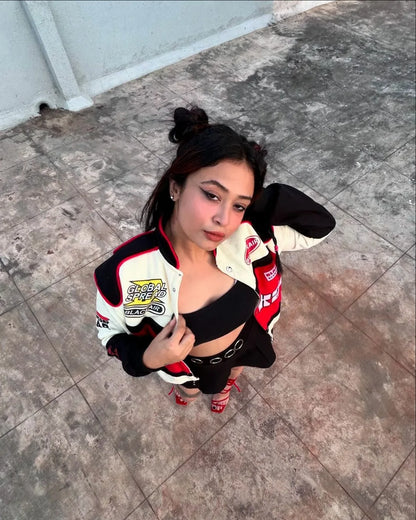 Black Air Motorsport Racing Jacket Red