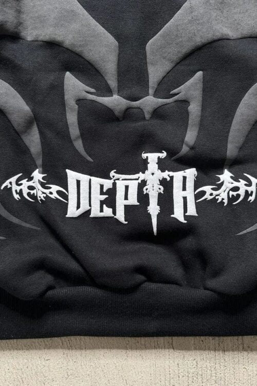 Shadow Depta Hoodie – Unisex Oversized Premium Puff Print Hoodie