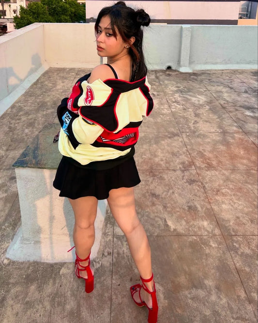 Black Air Motorsport Racing Jacket Red