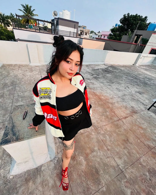 Black Air Motorsport Racing Jacket Red