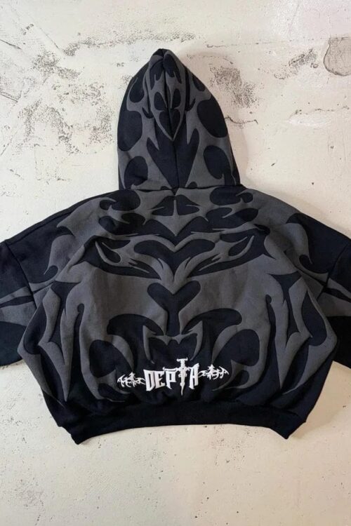 Shadow Depta Hoodie – Unisex Oversized Premium Puff Print Hoodie