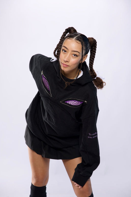 Rinnegan Eyes Anime Hoodie – Unisex Cosplay & Streetwear | IndiaDrips