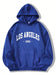 Los Angeles 1991 Hoodie Blue | IndiaDrips