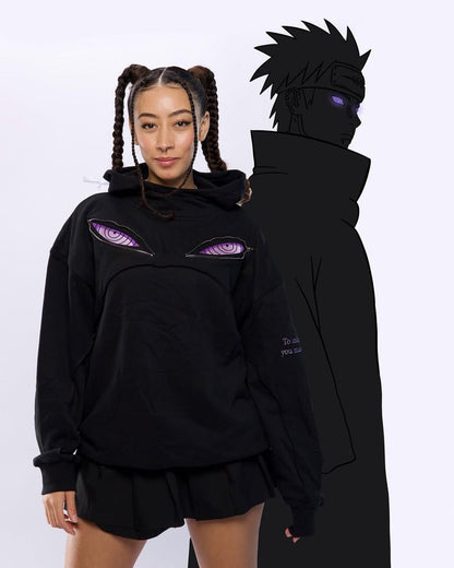 Rinnegan Eyes Anime Hoodie – Unisex Cosplay & Streetwear | IndiaDrips