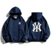 NY Hoodie Blue | IndiaDrips