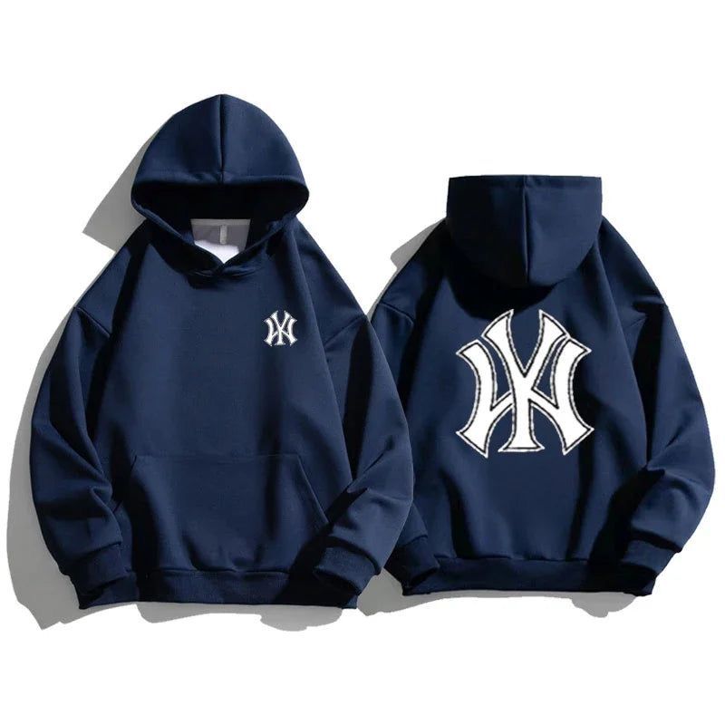NY Hoodie Blue | IndiaDrips