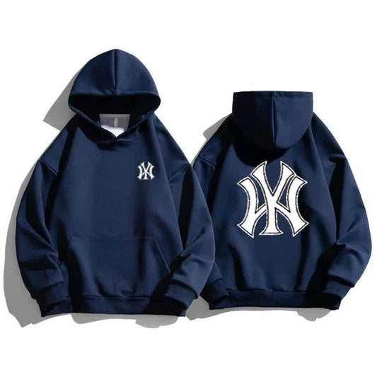 NY Hoodie Blue | IndiaDrips