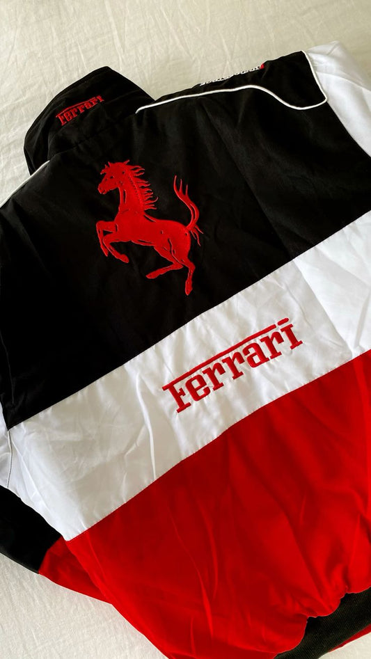 FERRARI RACER JACKET TRI COLOUR