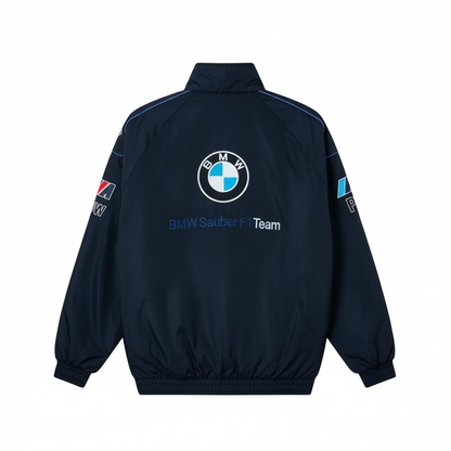 BMW Motorsport Streetwear Jacket | Premium BMW Petronas F1 Racing Jacket