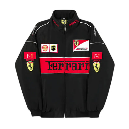 Ferrari F1 Vintage Jacket Black
