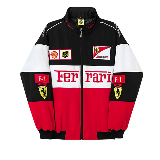 FERRARI RACER JACKET TRI COLOUR