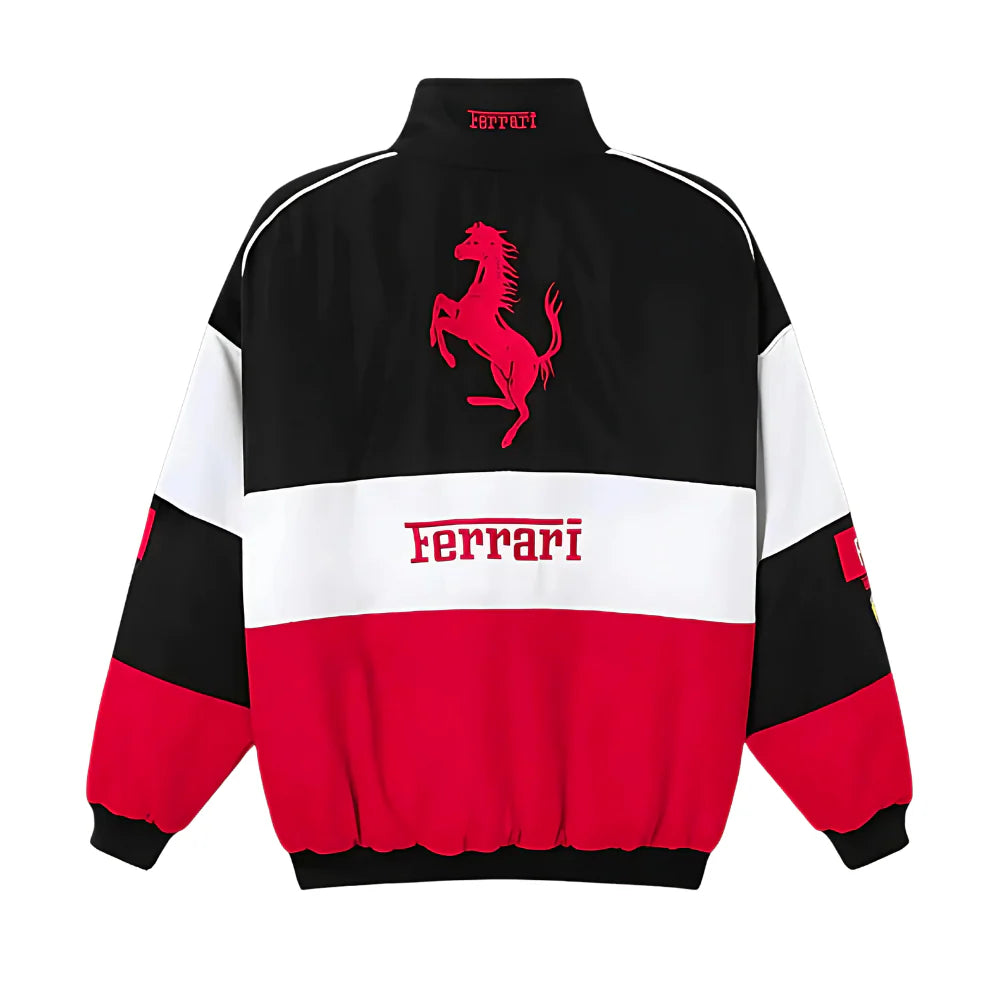 FERRARI RACER JACKET TRI COLOUR