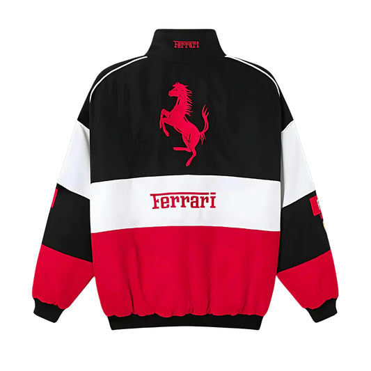 FERRARI RACER JACKET TRI COLOUR