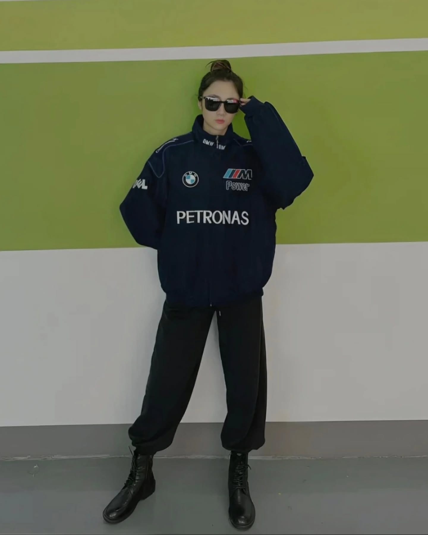 BMW Motorsport Streetwear Jacket | Premium BMW Petronas F1 Racing Jacket