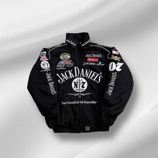 Jack Daniels F1 Puffer Racing Jacket Motorsport