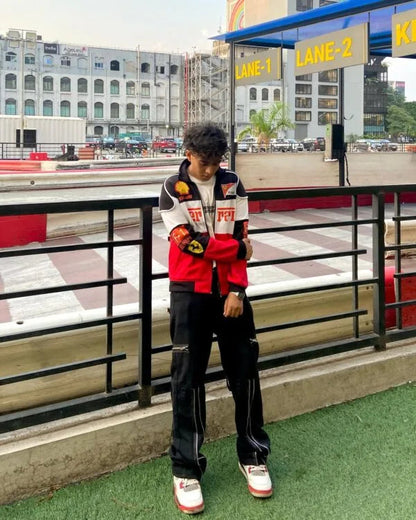 Ferrari F1 Vintage Racing Jacket - Fuel Your Wardrobe with Ferrari Passion