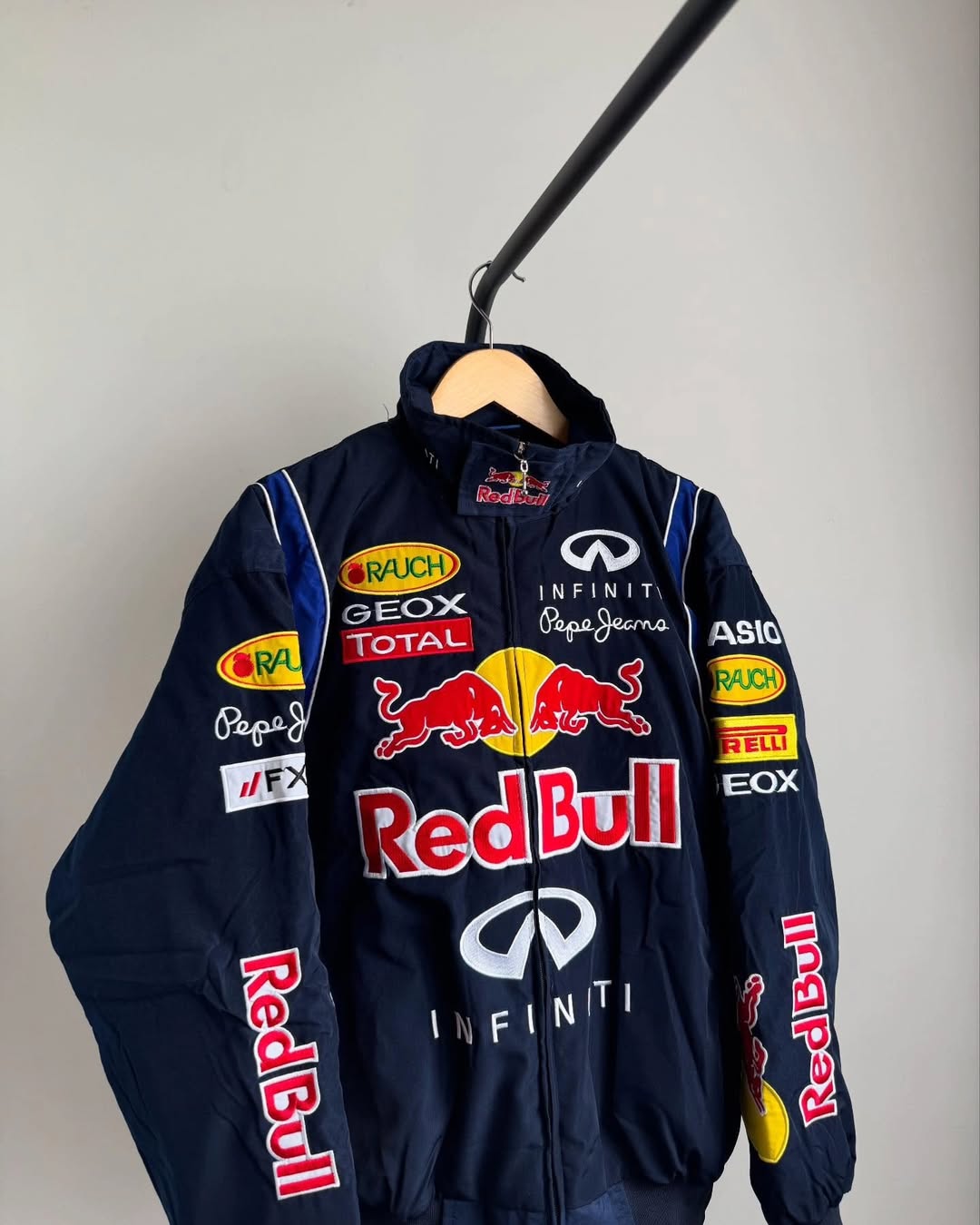 Red Bull Vintage Racing Jacket – Classic Motorsport Edition
