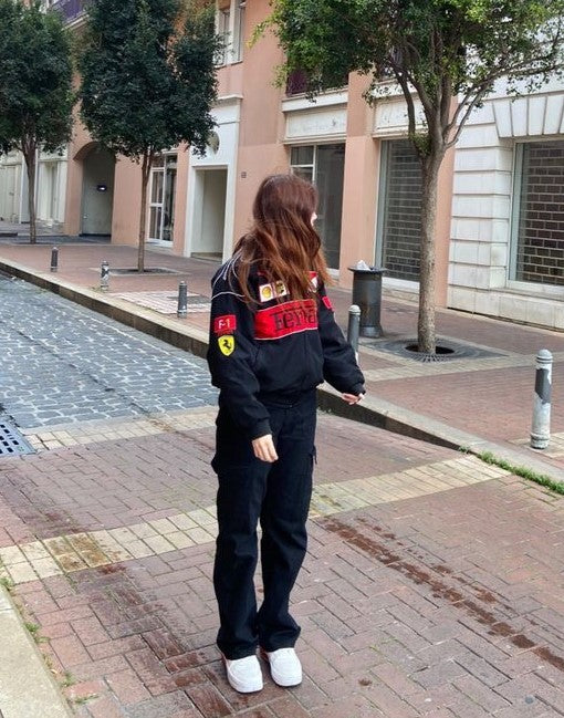 Ferrari F1 Racing Jacket | Drive Your Style with Ferrari Vibes