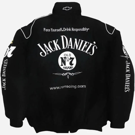 Jack Daniels F1 Puffer Racing Jacket Motorsport