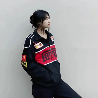 Ferrari F1 Racing Jacket | Drive Your Style with Ferrari Vibes