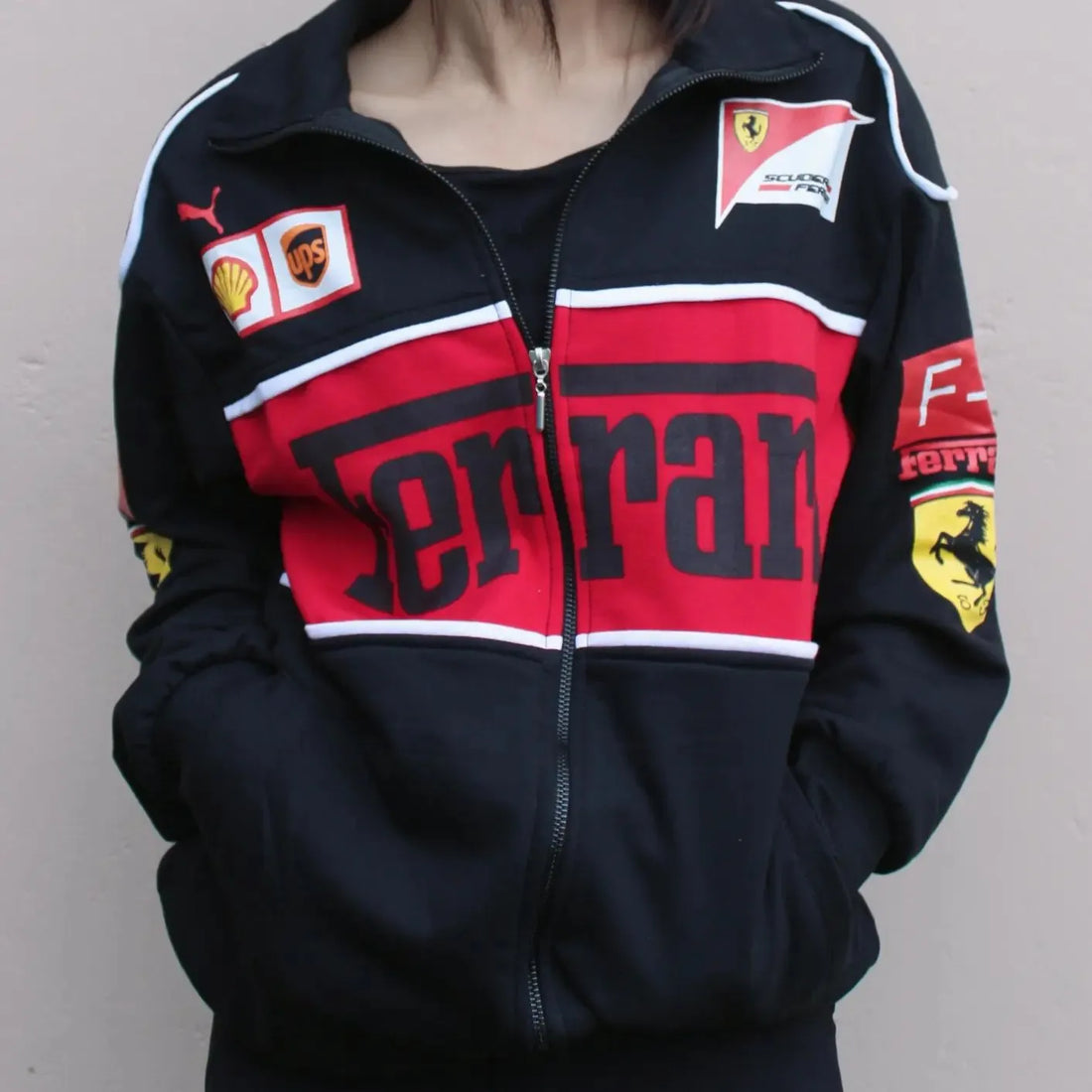 Ferrari F1 Racing Jacket | Drive Your Style with Ferrari Vibes