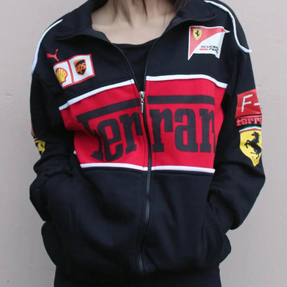 Ferrari F1 Racing Jacket | Drive Your Style with Ferrari Vibes