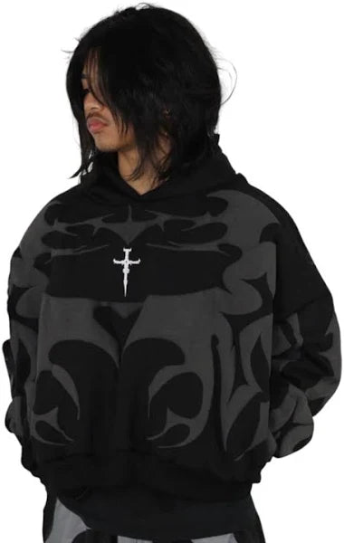 Shadow Depta Hoodie – Unisex Oversized Premium Puff Print Hoodie