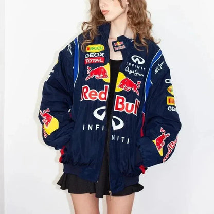 Red Bull Vintage Racing Jacket Premium