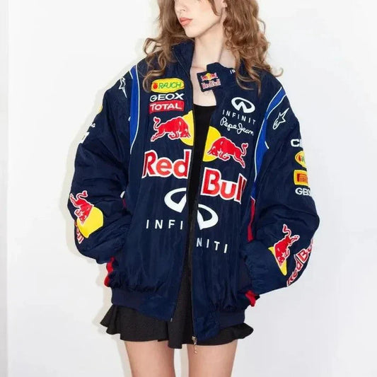 Red Bull Vintage Racing Jacket Premium