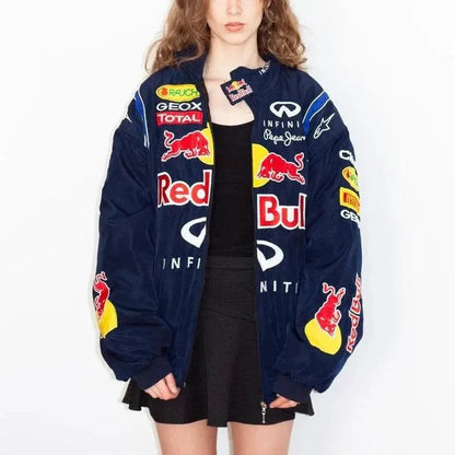 Red Bull Vintage Racing Jacket Premium