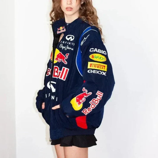 Red Bull Vintage Racing Jacket Premium