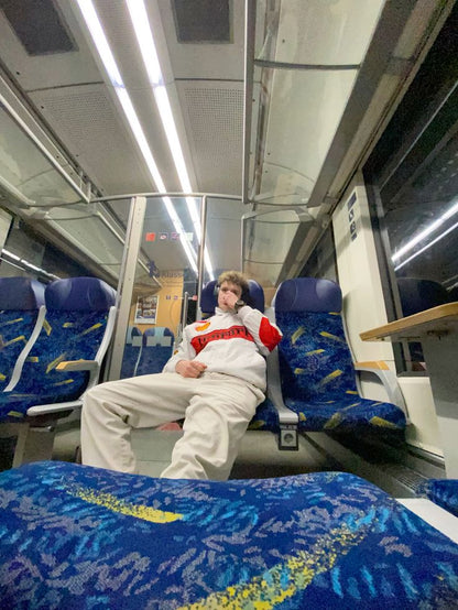 Ferrari Racer Jacket White